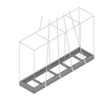 Цоколь транспортировочный H=100  ZU1100  ABB