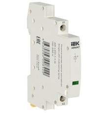 ARMAT Лампа индикаторная одинарная LED 110-230В AC зеленая  AR-LED-1-1-G  IEK