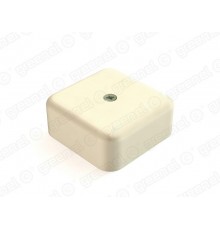 Коробка распределительная для о/п с кабель-каналом 50х50х20мм, IP40, цвет-СЛОНОВАЯ КОСТЬ (4уп*48шт/192шт)  GE41205-02  GE41205-02