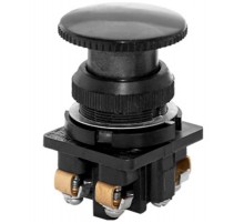 КЕ-021 У3 исп.5, черный, 1р, гриб без фиксации, IP40, 10А, 660В, выключатель кнопочный (ЭТ)  ET513462  Электротехник