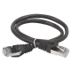 Коммутационный шнур (патч-корд), кат.5Е FTP, 1,5м, черный  PC09-C5EF-1M5  ITK