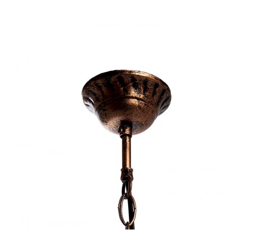 Светильник садово-парковый PL125 60W 230V E27 165*165*360мм, дина цепи 500мм, черное золото, на цепочке  11347  FERON