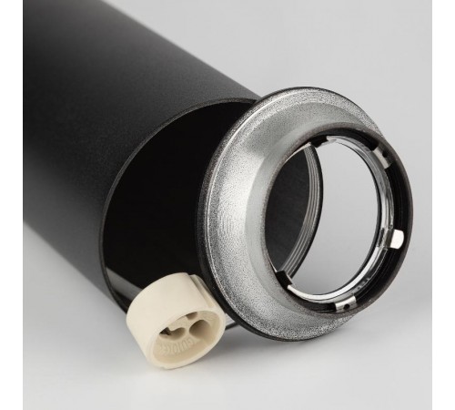 Светильник подвесной подсветка PL1 GU10 BK 300 GU10, D80*300мм, черный  Б0041506  ЭРА