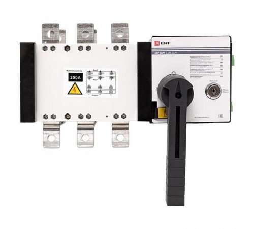 Устройство АВР ТСP1 250A 3р 230В EKF PROxima  ats-tsr1-250A-3p-pro  EKF