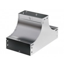 Т-Ответвитель вверх TS 200/80 в комплекте с крепежными элементами и соединительными пластинами, необходимыми для монтажа  37204KHDZ  DKC