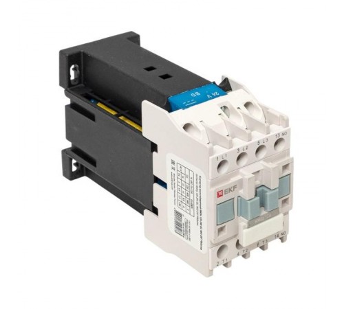 Контактор малогабаритный КМЭп 12А 24В DC 1NO EKF PROxima  ctr-s-12-24-p  EKF