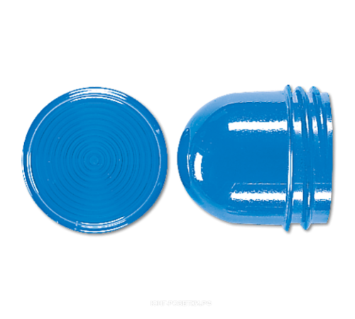 Колпачок высокий для крышки патрона лампы арт. №637..; синий  37BL  Jung