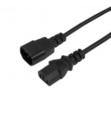 Шнур сетевой IEC 320 C13 - IEC 320 C14 3x0,75мм, длина 5м  04-2725  REXANT