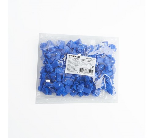 Зажим прокалывающий ответвительный ЗПО-2 - 2,5 мм, синий, (упаковка 100 шт), LD502-25  39349  STEKKER