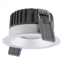 Светильник светодиодный ДВО-8Вт 3000K 8(6/4)Вт 680(80/50%)лм IP44 CRI90 управляемый серый SPOT    4058075799608  LEDVANCE