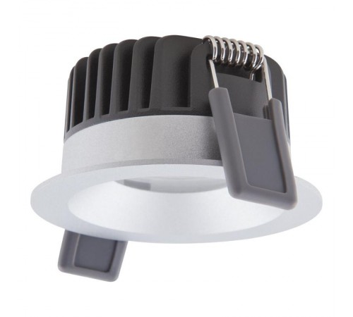 Светильник светодиодный ДВО-8Вт 3000K 8(6/4)Вт 680(80/50%)лм IP44 CRI90 управляемый серый SPOT    4058075799608  LEDVANCE