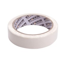 Малярная лента 24 мм, длина 40 м, на бумажной основе, белый  39154  STEKKER
