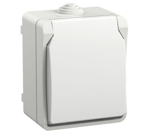 FORS Розетка с з/к/ш О/У 16А IP54 РСб20-3-ФБ Белый  ERS12-K01-16-54-DC  IEK