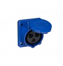 Розетка для скрытой проводки 413 2Р+РЕ 16А 220В IP4  26050DEK  DEKraft