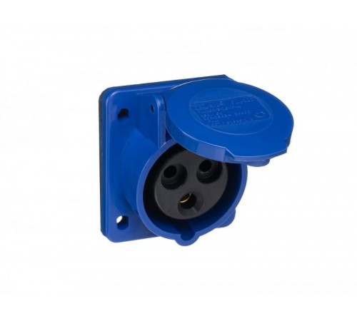 Розетка для скрытой проводки 413 2Р+РЕ 16А 220В IP4  26050DEK  DEKraft