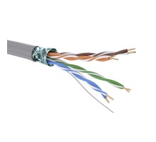 Кабель CAT 5e, F/UTP, Hг(A)-LSLTx, бухта 305м, серый  RN5EFUA03GY  DKC