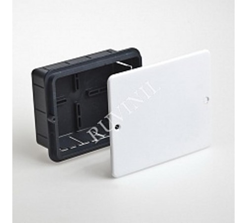 Коробка распределительная с/у 130х106х50 с крышкой  10162  Рувинил