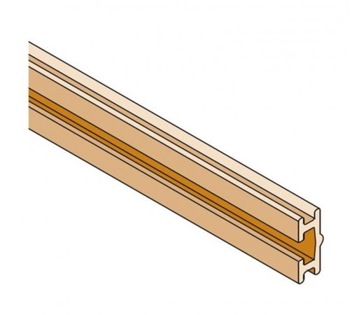 Шина медная фигурная In 400A L=1750мм1STQ007418A0000  ABB