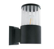 Светодиодный светильник аритектурный 230V E27, DH0901, черный (на стену вверх)  11655  FERON