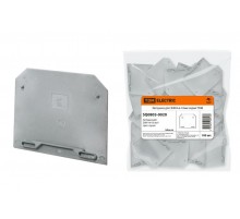 Заглушка для ЗНИ4-6-10мм серая  SQ0803-0020  TDM