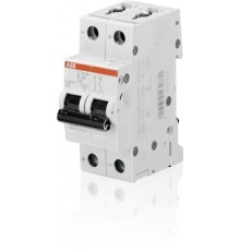 Выключатель автоматический двухполюсный S202M UC 25А C 10кА (S202M C25UC)  2CDS272061R0254  ABB