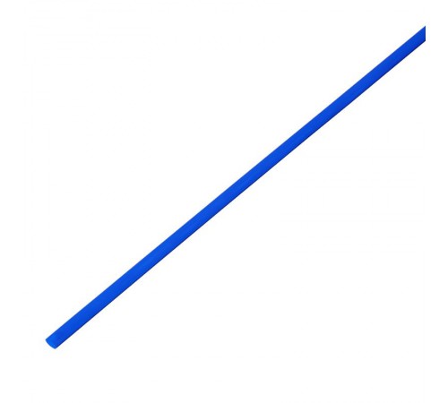 Трубка термоусаживаемая ТУТ 3,0/1,5мм, синяя, упаковка 50 шт. по 1м,  55-0305  PROconnect