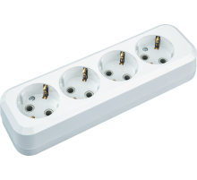 Колодка 61 586 NCA-BL01-04-E-WH 4гн с/з АБС пластик 61586 Navigator