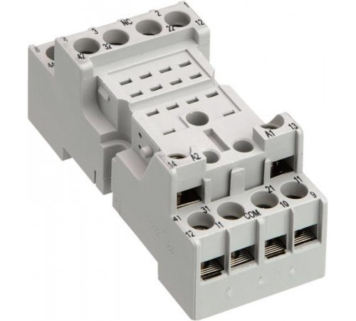 Цоколь CR-M2SS (стандартный) для реле CR-M 2ПК  1SVR405651R1000  ABB