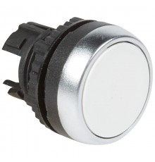 Кнопка с пружинным возвратом  22,3 - Osmoz - для комплектации - потайная головка - без подсветки - белый  023800  Legrand