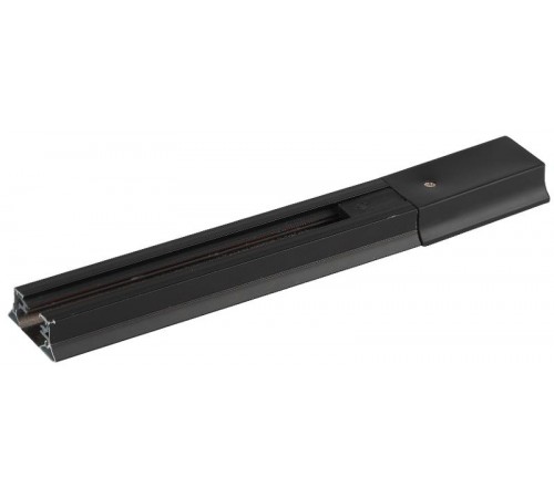 Шинопровод осветительный TR6 - R 2W-1 BK черный 1 метр  Б0032173  ЭРА