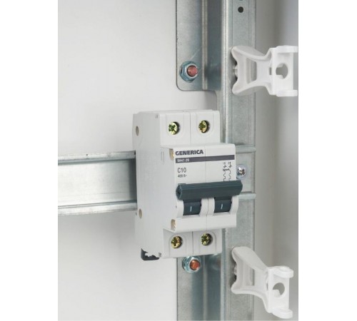 Выключатель автоматический двухполюсный ВА47-29 10А C 4,5кА  MVA25-2-010-C  GENERICA