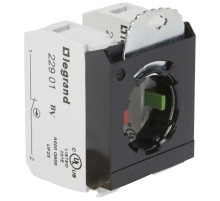 Комплектующий блок для кнопок - Osmoz - для компл. - без подсветки - под винт - НО+НЗ+3-постовой монтажный адаптер  022976  Legrand