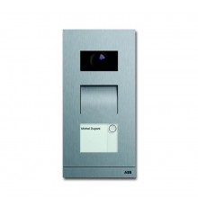 Станция вызывная, видео, одноклавишная, цвет сталь  8300-0-0101   2CKA008300A0101  ABB
