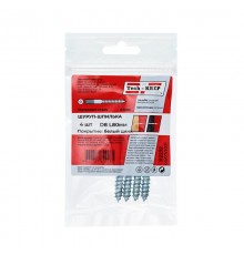 Шпилька сантехническая М8х80 (4шт) - пакет  112232  Tech-KREP