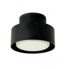 Светильник потолочный 12W, 230V, GX53, черный, HL367  48406  FERON