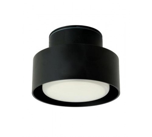 Светильник потолочный 12W, 230V, GX53, черный, HL367  48406  FERON