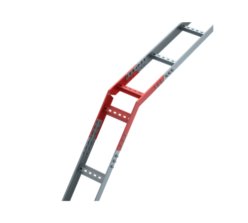 Угол лестничный верт. внеш. 45 гр. 100х150х1,5 мм HD  LVL45-100-150-1.5 HD  КМ-профиль