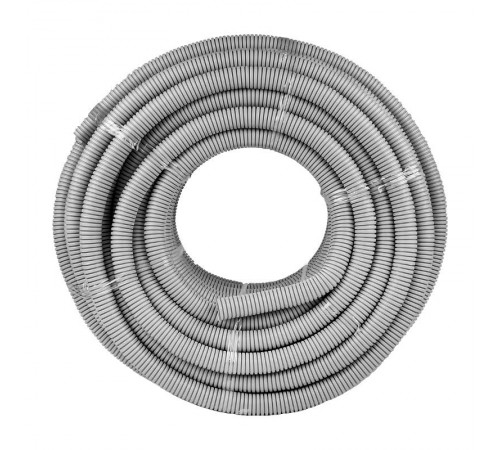 Труба гибкая гофрированная ПВХ 32мм с протяжкой (50м)  tg-z-32  EKF