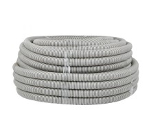 Труба гибкая гофрированная ПВХ 32мм с протяжкой (50м)  tg-z-32  EKF