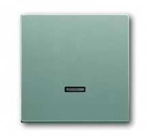 Клав. для светорег. 6550 U-10x, 6560 U-101, 6593 U, реле 6401 U-10x,6402 U, серия solo/future, цвет серебр.-алюм.  6599-0-2887   2CKA006599A2887  A