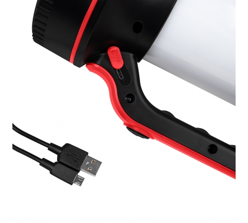 Фонарь светодиодный универсальный  Accu5-L 7W/L30-bk  .5048874  Jazzway