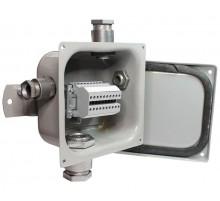 Коробка клеммная У-614 У2, 10 клемм, IP65, (металлические вводы)   ET000483   Электротехник