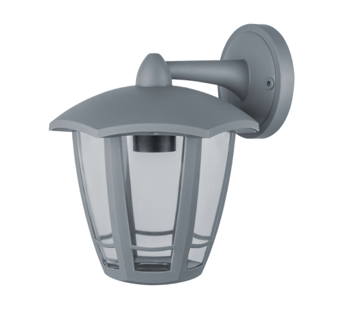 Светильник садово-парковый NOF-P05-GR-IP44-E27 (6 граней серый)  80462   Navigator