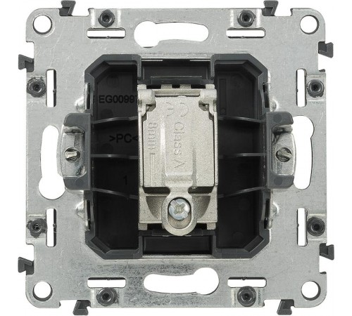 Valena ALLURE DIY Антрацит Розетка TV "звезда" 0-2400 Мгц  753971  Legrand