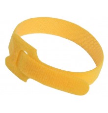 Хомут-липучка ХКл 14х310мм желтый (100шт)  UHL10-14-310-100-K05  IEK