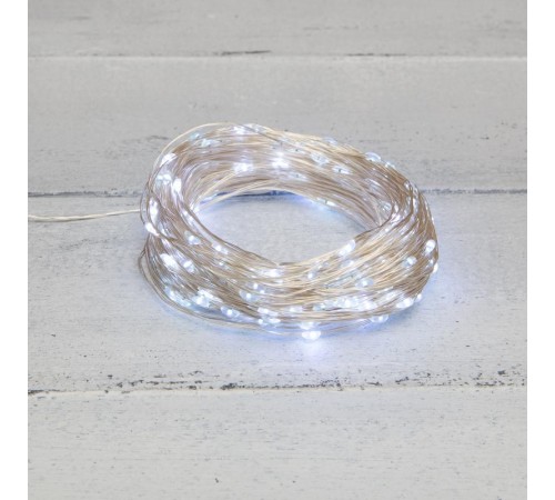 Гирлянда Роса с трансформатором 30 м, 300 LED, белое свечение  303-215  NEON-NIGHT