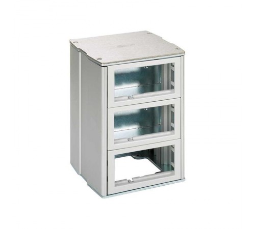 Simon Connect Минибашня 2-сторон. на 6 мех. К45 с каждой стороны, наполн., антивандал., алюминий  KT1200-8  Simon