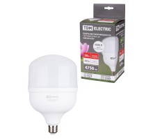 Лампа светодиодная T 50 Вт, 230 В, 6500 К, E27 (140x225 мм)  SQ0340-0357  TDM