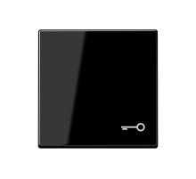 Клавиша с символом "замок"; черная  A590TSW  Jung