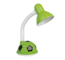 Светильник настольный под лампу СНО МЯЧ-KIDS на основании 60Вт E27 230В ЗЕЛЕНЫЙ (короб.)  4690612032115  IN HOME